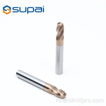 HRC55 4FLute Carbide Ball Ball End Mill